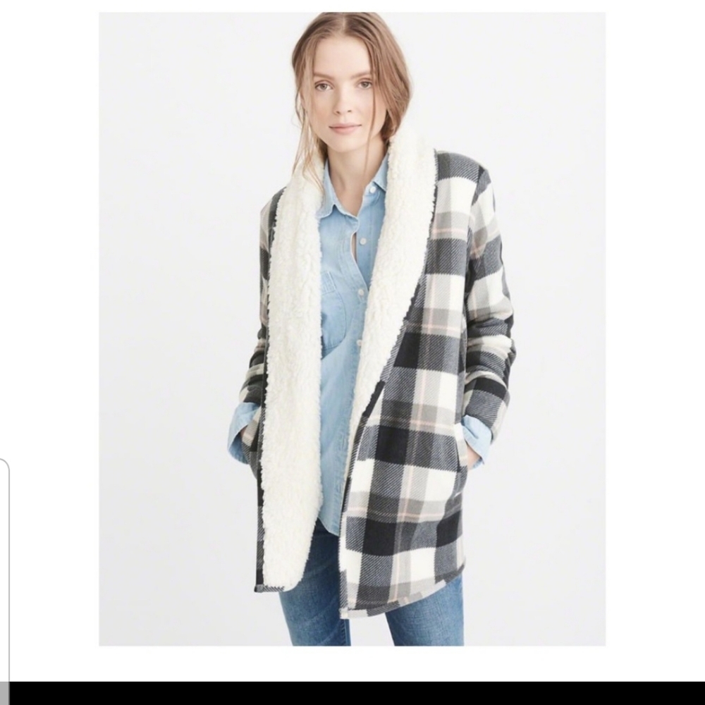 Abercrombie Sherpa Cardigan